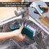 Bendable Scrub Brush Cleaning Brush, Deep Cleaning Toilet Brush with Non-Slip Grip & V-Shape Stiff Bristles for Shower,
