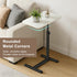 Tinysun C Shaped Small Side Table,Adjustable Tv Tray Side Table for Bedroom,Couch Bed Table TV Trays for Eating