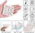 Feather Silicone Molds Baroque Fondant, 3 Pack Lace Scroll Chocolate Molds for Cake Decoration, DIY Baking