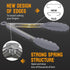 HOTEC Premium Stainless Steel Locking Kitchen Tongs - Set of 3-7", 9" and 12"