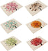 6 Pieces Polyester Linen Placemats - Oil Painting Animal Pattern Dining Table Mats (1 Set)