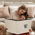 Artmag Fabric Photo Album 4x6, 400 Large Capacity Linen Album for Family Wedding, Holds 400 Vertical Photos