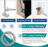 Refrigerator Ice Maker Water Line Kit, 10' Braided Stainless Steel Fridge Water Line with Compression Fittings