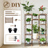 10 11 Uneedem Plant Stand Indoor Outdoor, Tall Plant Shelf for Multiple Plants, tiers Pot Large Plants Holder Rack Wood