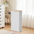 Fiona's magic Slim Laundry Hamper with Lid - 63L Narrow Laundry Basket with Removable Bag, Grey Collapsible