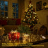 inpmrl 12 Pack 7ft 20 (12 Pack LED Fairy Lights, LED Battery Operated Silver Wire String Lights, Warm White Mini Starry