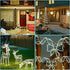 3.3ft 2-Wire Kit,110V-120V 30 Waterproof LED Rope Light PVC LED/M Tube Lights Strip for Background Lighting, Outdoor