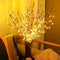 DK177 2 Pack LED Branch Light, Battery Operated Lighted Branch Vase Filler, 30 Inch, 20 LED for Home Romantic