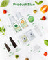 166pcs GARDENCUBE Hydroponic Pods Kit: Compatible with Aerogarden Grow Anything Herb Kits - Includes Grow Sponges Grow