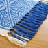 13 48 Inch Floral Coffee Table Runner for Living Room Kitchen Farmhouse Bordered Dining Table Runner with Fringe