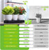 16.5*6.5*4 inch) Indoor Garden Led Grow Light, Herb Kitchen Garden Grow Kit, Full Spectrum LED Plant Light for Plants