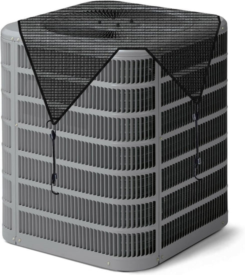 Coarbor 36"x36" Outdoor AC Unit Cover Mesh Air Conditioner Compressor Defender Cover with 4 Bungee Cords