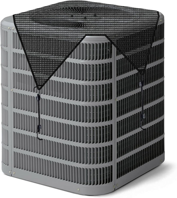 Coarbor 36"x36" Outdoor AC Unit Cover Mesh Air Conditioner Compressor Defender Cover with 4 Bungee Cords
