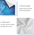 Sets,Dreamy 3-Piece 1 1 1 Set 3 ALAZA Towel Bathroom Glowing Seahorse Towels Bath Towel Washcloth Hand Towel, Bath