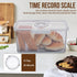 Counter Gifhomfix Bread Box Bread Boxes for Kitchen Airtight, Time Recording Bread Storage Container with Lid, Bread