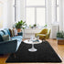 ISEAU Ultra Soft Fluffy Rug | 3 x 5 Feet Shaggy Area Rug for Bedroom, Living Room, Nursery, Black