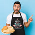 Funny Baking Aprons for Women Men, Cute Kitchen Cooking Aprons with 2 Pockets - Birthday Housewarming Gifts