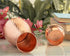 Indian Art Villa Pure Copper Bedroom Water Bottle with Inbuilt Glass & Hammered Shine Design, 32 Oz