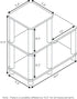 Furinno Turn-N-Tube Espresso/Black Decorative Shelf