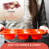 Regular Size 6 Cup Silicone Muffin Pans for Baking, Non-Stick Silicone Cupcake Pans, BPA-Free