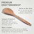 Made In Cookware - Handcrafted Wooden Spoon for Thorough Mixing and Gentle Cookware Care, Crafted in Hungary