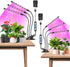 Garpsen Led Grow Light, 2PCS 3 Heads Full Spectrum Clip Plant Light