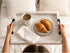 2 Rustic Serving Tray with Handles - Nesting Trays for Serving Food - Wooden Tray for Decor, Coffee Table & Ottoman
