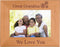 CustomGiftsNow Great Grandma We Love You - Engraved Wood Picture Frame for 4x6-inch Photo