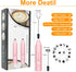 Milk Frother Handheld, Gbivbe Rechargeable Whisk Drink Mixer for Coffee with Art Stencils, Mini Foamer for Cappuccino
