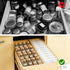 4 Tier(4 Packs), 11" 22" Acrylic Spice Drawer Organizer Expandable from to Seasoning Organizer Tray for Kitchen - Clear