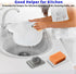 Eduftis 2Pcs Self Draining Soap Dishes, Soap Dish for Bathroom Sink, Premium Silicone Soap Holder, Bathroom, Kitchen