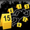 15 Pcs Evidence Markers, Crime Scene Markers Tents for Decorations, Mystery Decorations for Kids Adults Detective Game