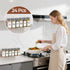 4oz 24PCS45 Set, Set ComSaf Spice Jars with Shaker lids Adjustable, Labels, Comdiment Jars Empty Spice Containers