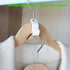 Clothes Hanger Connector Hooks, 50PCS Plastic Cascading Hangers for Space Saving Organizer in Heavy Duty Closets