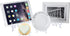 Boao 24 Pieces Plastic Easel Plate Holders - 3/4/5/6 Inch Stands for Weddings and Home Decoration
