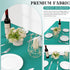 4 Pack 8 96 30 Inch Fitted Table Covers for Foot Tables - x Rectangle Table Cloth for Folding Tables Polyester Table