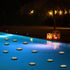 12 LACGO PCS Floating Lotus Lights - Artificial LED Lotus Waterproof Battery Operated Water Activated Color Changing