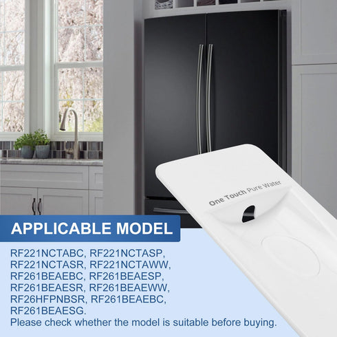 DA97-12942A Ice Assy Cover-Dispenser Cover Compatible with Samsung Refrigerator, Replaces AP5651849, etc.