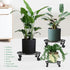 2 Pack (9.4Inches, Yimobra Plant Stand for Flower Pot Heavy Duty Potted Holder Indoor Outdoor Metal Rustproof Iron