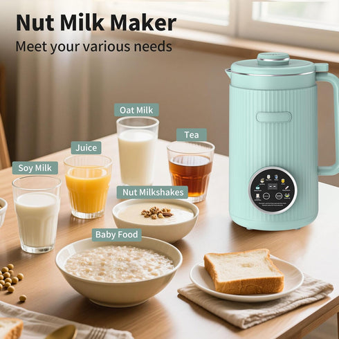 8 1 20 Bladers,40oz VBGK in Nut Milk Maker Blender With Soy, Almond, Oat, Coconut, Plant Based and Non Dairy Beverages