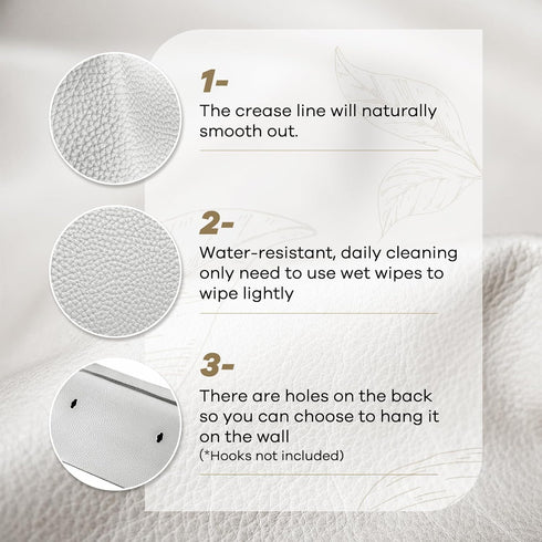 QUISBE (Silver-2 Pack) Disposable Hand Towel Box Cover Compatible with Kleenex Disposable Paper Hand Towels, Leather