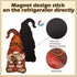 25 Pcs Thanksgiving Refrigerator Magnets, Fall Gnomes Pumpkin Maple Decoration for Home Decor (Pumpkin)