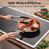 KOCH SYSTEME CS 8" Little Skillet with Lid, Copper Nonstick Frying Pan for Oven & Stove, PFOA Free