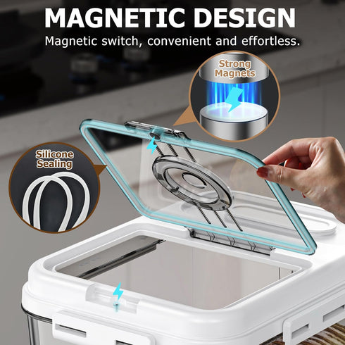Countertop, 10L Olimingse Bread Box For Kitchen Airtight Bread Storage Container, Bread Keeper For Homemade Bread