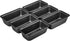 Tiawudi 6 Pack Mini Loaf Pans, Non-Stick Baking Bread Pan, Carbon Steel Bakeware