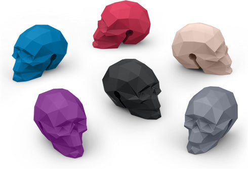 Genuine Fred BAR BONES Skull Drink Markers, Set of 6