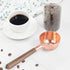 Measuring Scoop Spoon, Red Copper Coffee Measuring Spoon with Black Walnut Handle for Tea, Sugar, Salt, Flour