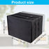 Heavy Duty 600D Oxford Air Conditioner Winter Cover for Outside Unit, AC Defender Cover (27.5Wx22.8Dx18.9H)