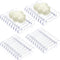 CHENGU Plastic Bar Soap Holder Soap Saver Tray Bar Dish Self Draining Dishes