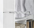 Rev-A-Shelf 14" Pull Out Closet Organization Rack for Belts, Ties, Scarves, Accessories Storage Hanger, Chrome, BRC-14CR
